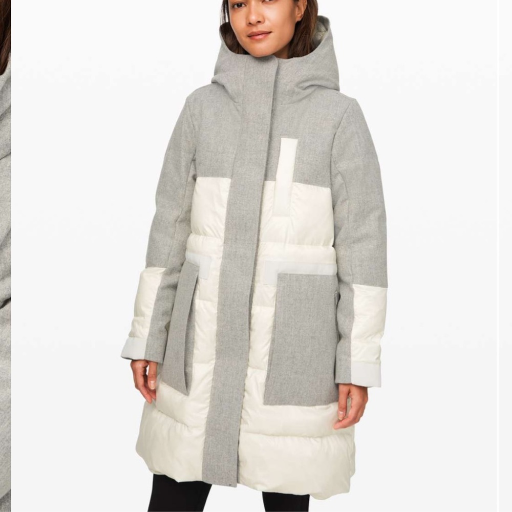 Lulu Lemon Winter Wool Parka